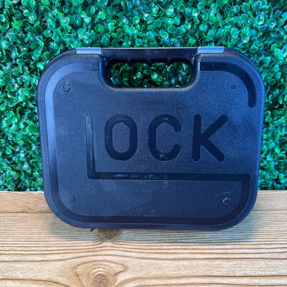 Glock OEM Pistol Black Case With Logo and Eggshell Foam